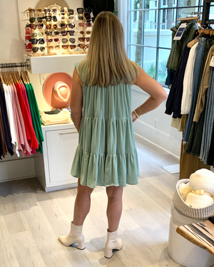 
                  
                    Load image into Gallery viewer, Frannie Dress in Jade
                  
                
