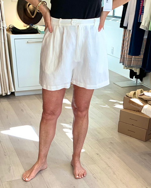 
                  
                    Load image into Gallery viewer, Rachelle Shorts in White
                  
                