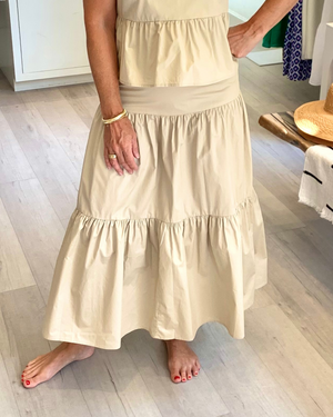 
                  
                    Load image into Gallery viewer, Madrid Skirt in Beige
                  
                