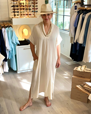 
                  
                    Load image into Gallery viewer, Tulum Dress in Cream
                  
                