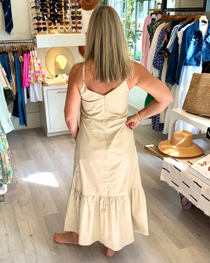 
                  
                    Load image into Gallery viewer, Barbados Dress in Beige
                  
                